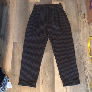 Vintage pin stripe dressed pants